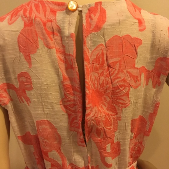 Floral Jacquard Fit and Flare Swing Dress - Picture 9 of 10